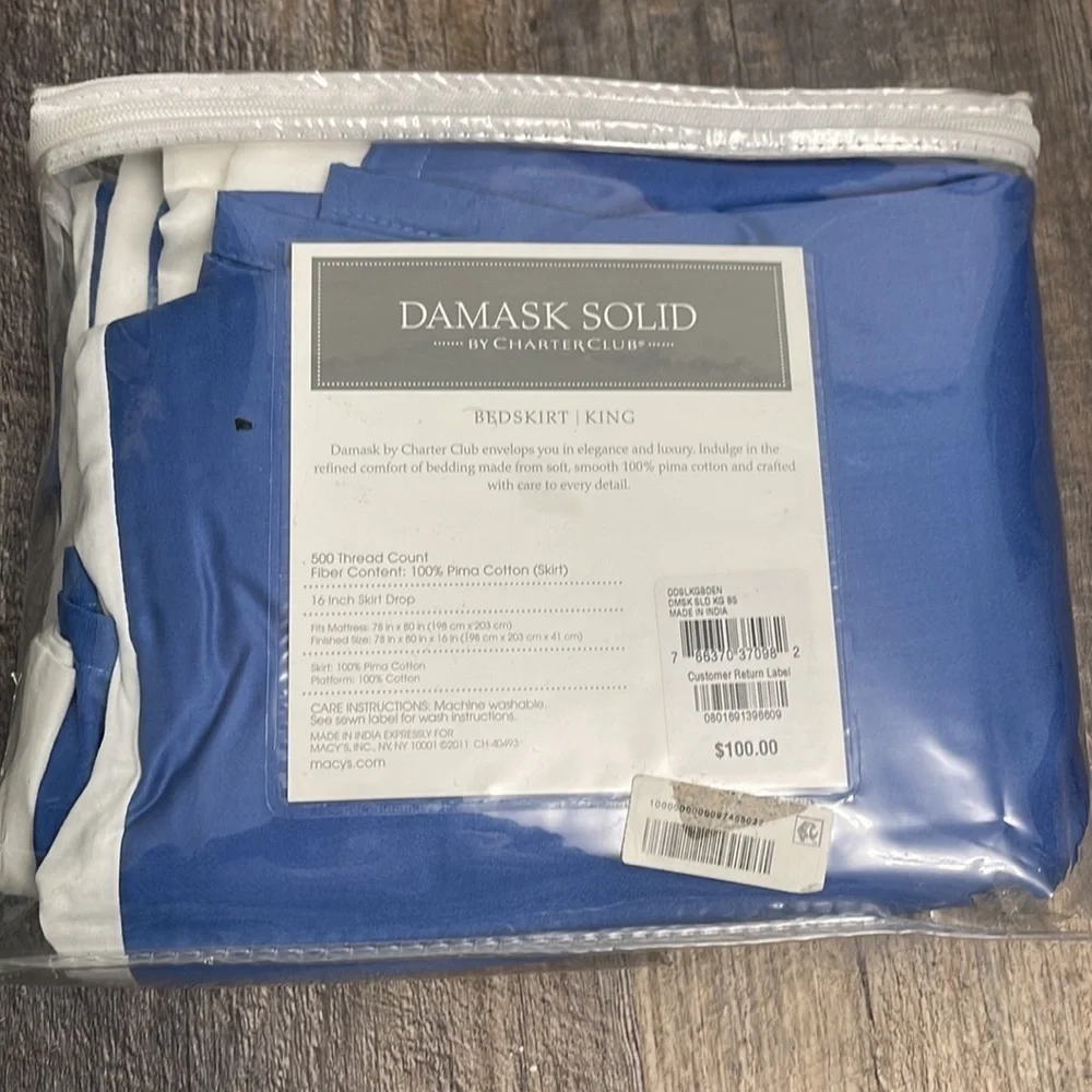 Bedskirt- 500 thread count